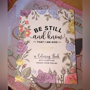 Be still and know Coloring Book 💐